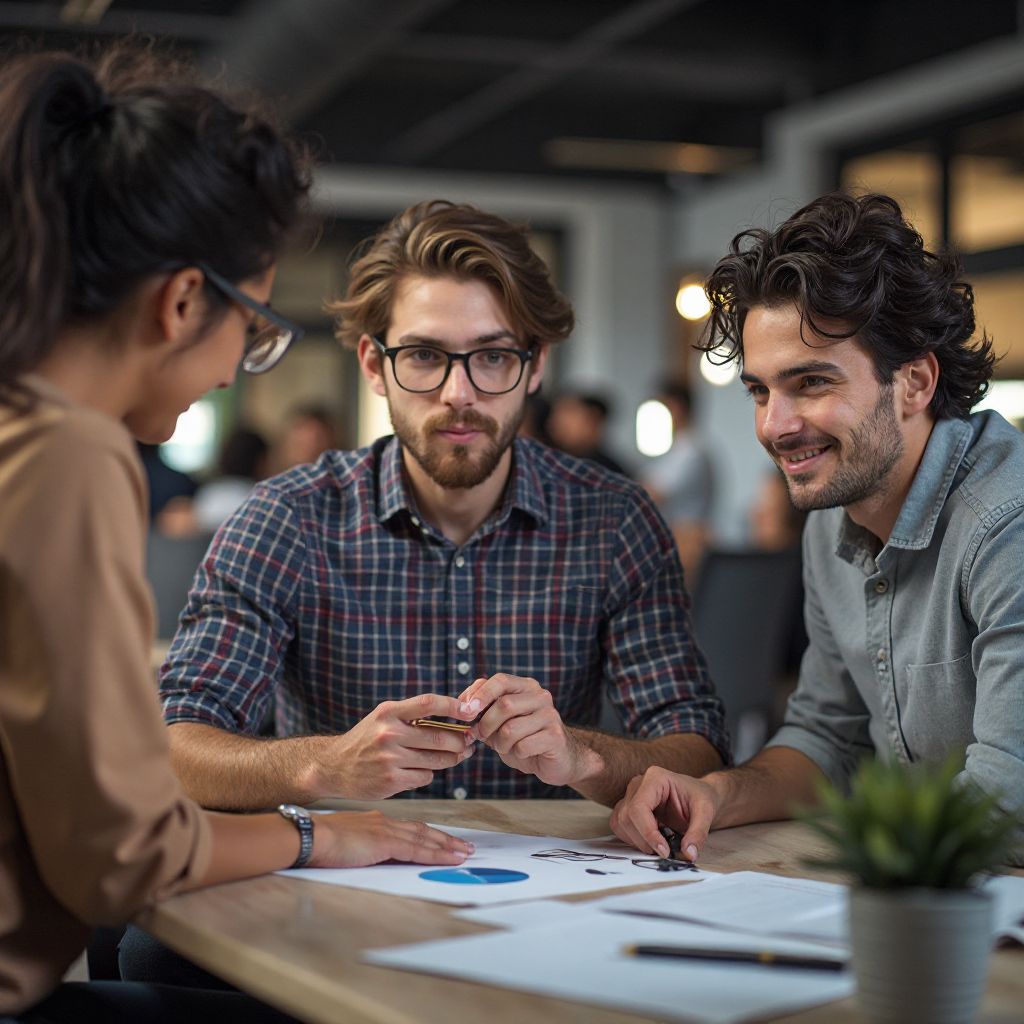 Harbour Escape Rooms founders brainstorming session