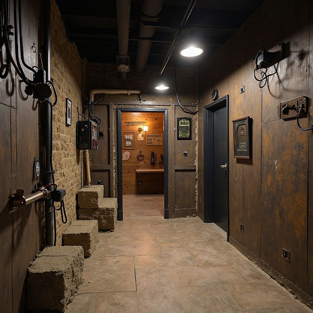 Escape room construction process